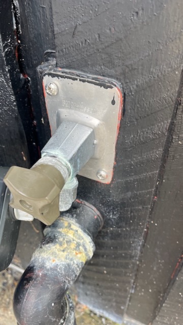 Udskiftning af udendørs vandhane