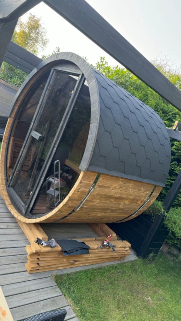 El-installation til Sauna.