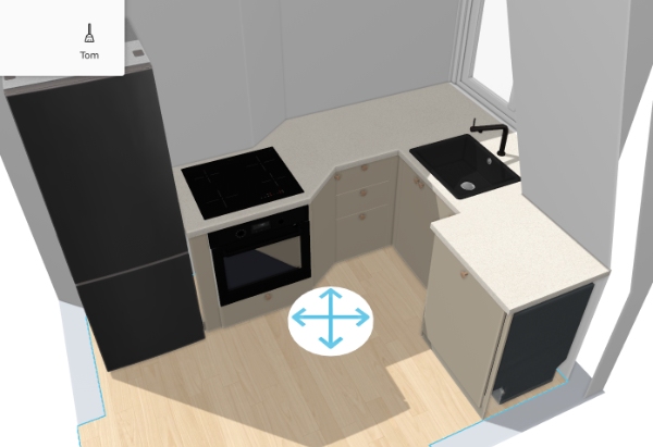 Opsætning af Ikea-køkken