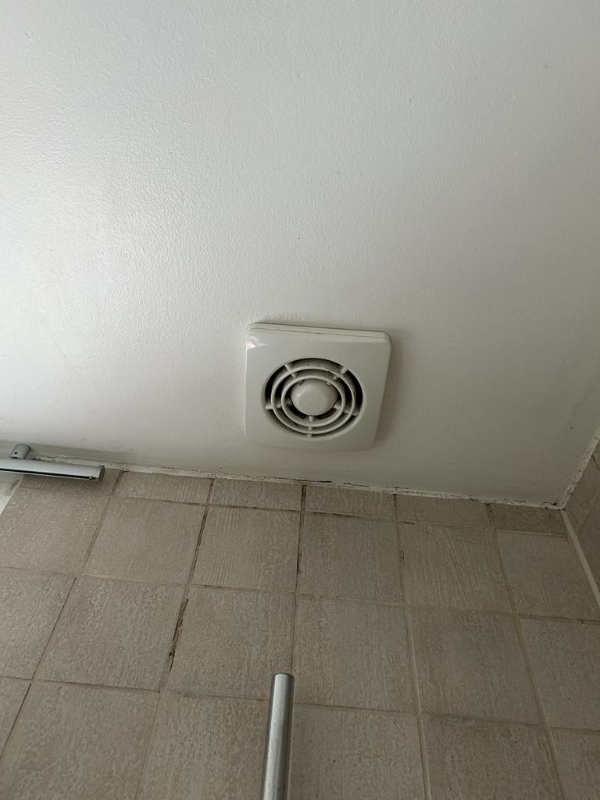 Reparation af badeværelsesventilator