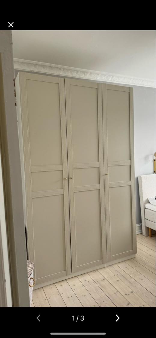 Hente og samle IKEA skab 23/11 