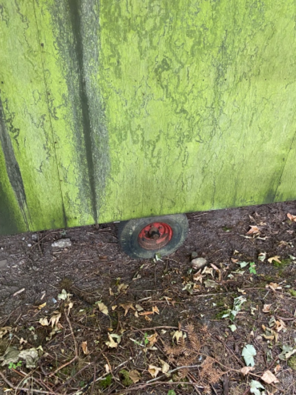 Bortafskaffelse af gammel skurvogn