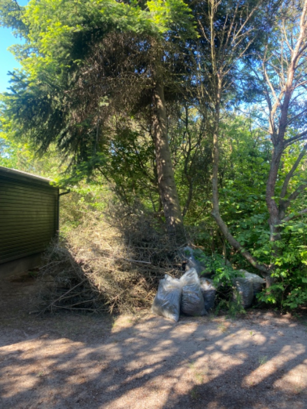 Afhentning af haveaffald