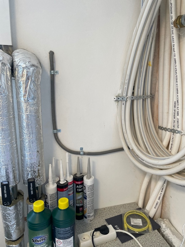 Etablering af udendørs vandhane