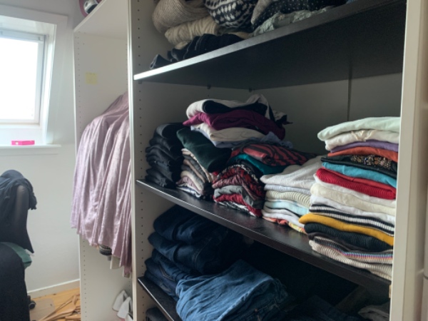 Skilt tre Ikea Pax skabe