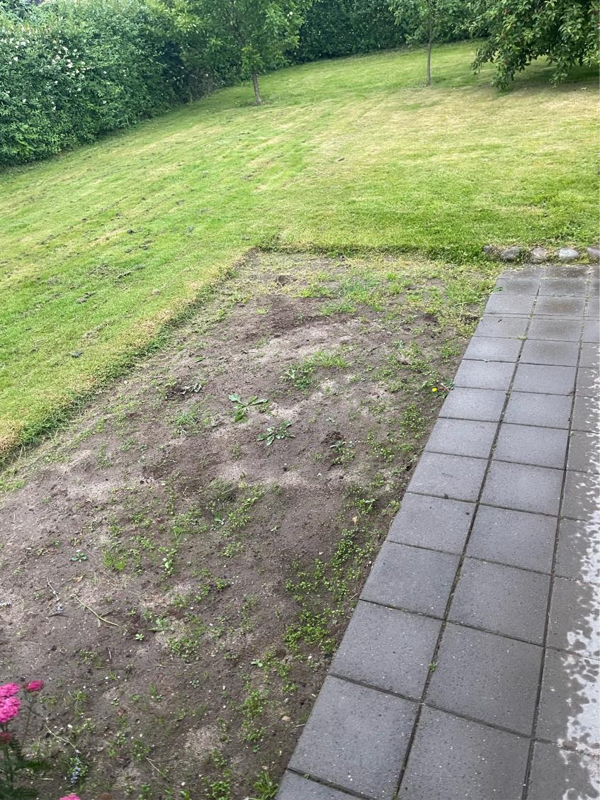 Ligge lidt under 10 kvm. fliser i haven (cirka 100 fliser á 30x30)