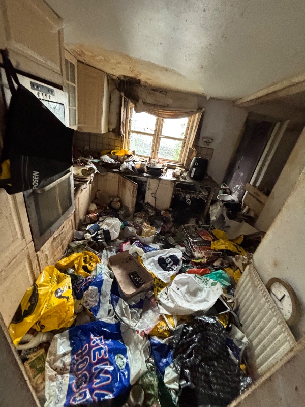 Rydning af hoarder hus