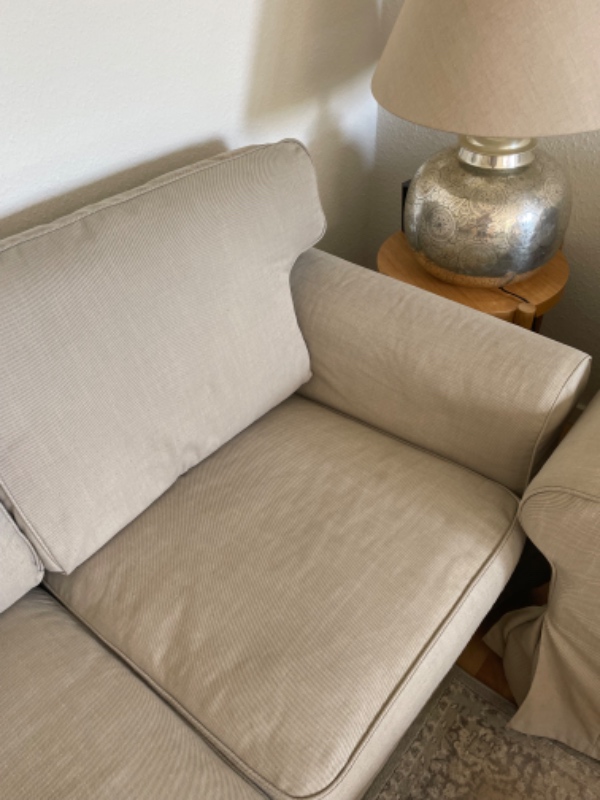 Afhentning af 2 sofaer der skal køres væk