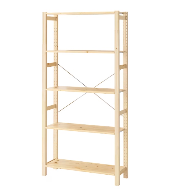 Samling af to IKEA reoler