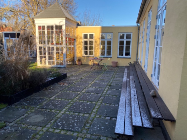 Terrasse på ca 30 m2