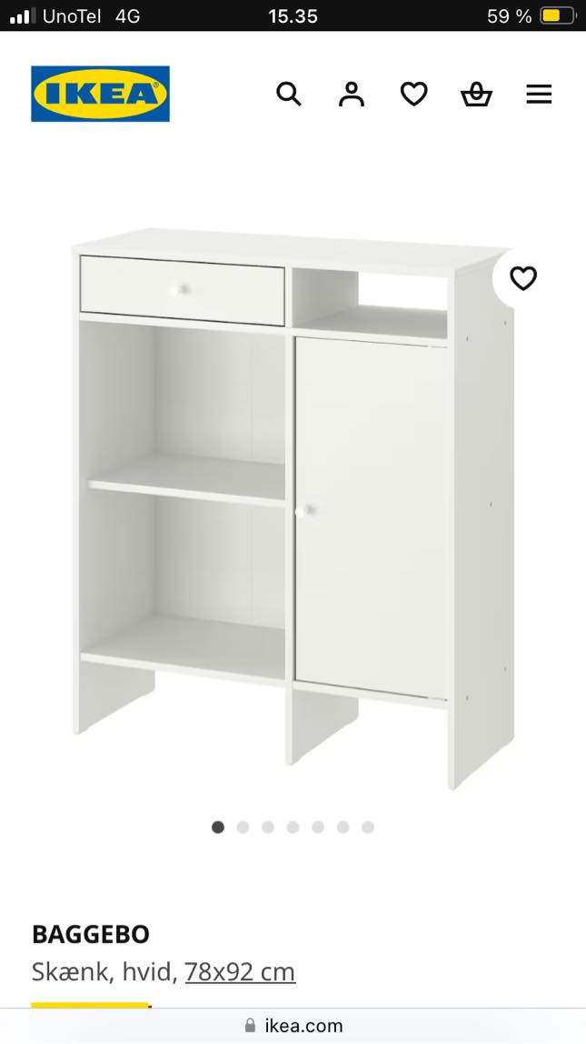 Samling af møbler