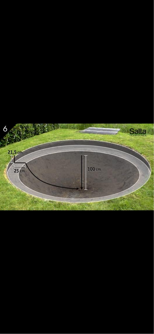 Justering af trampolin