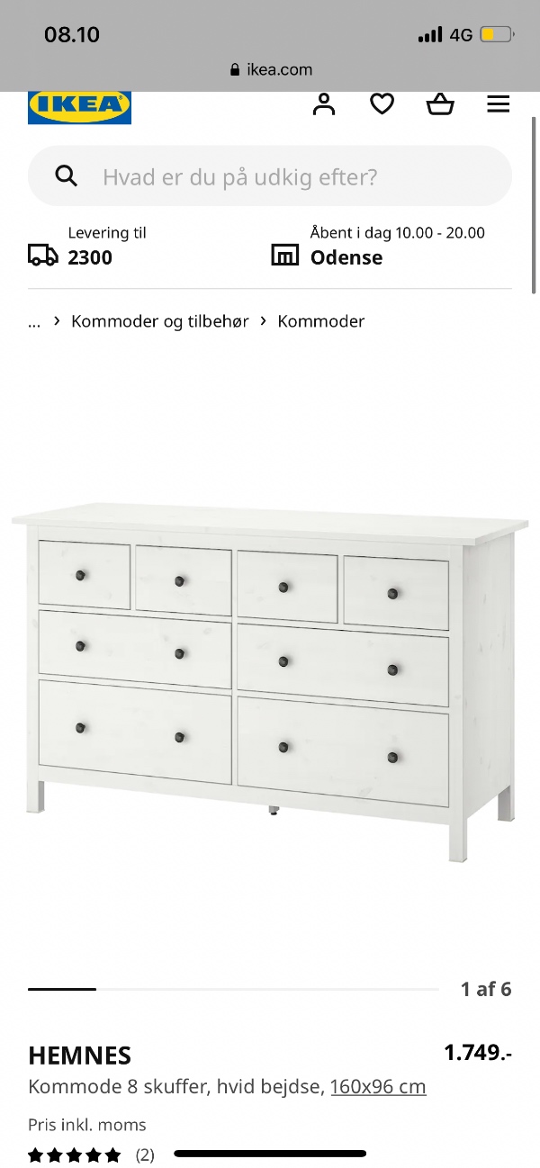 Samle IKEA kommode
