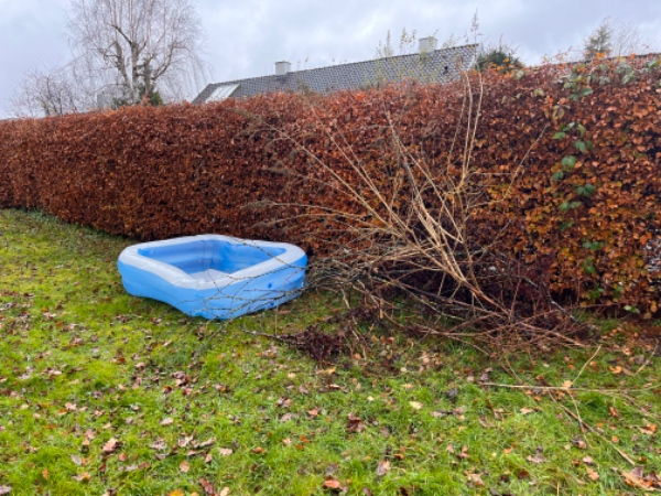 Køre på genbrugspladsen