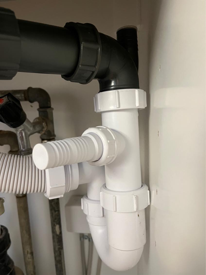 VVS tilslutning vaske-og opvaskemaskine