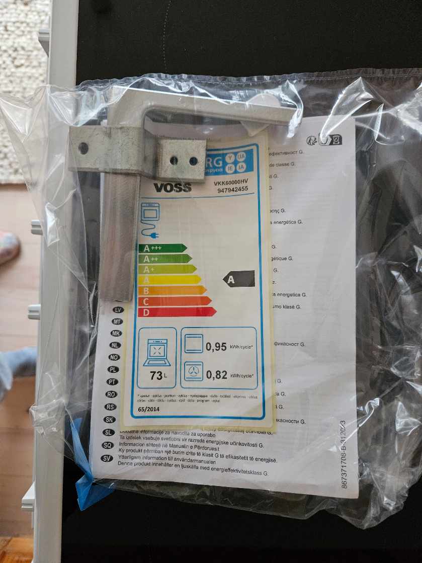 Ny El-dåse til installation af komfur