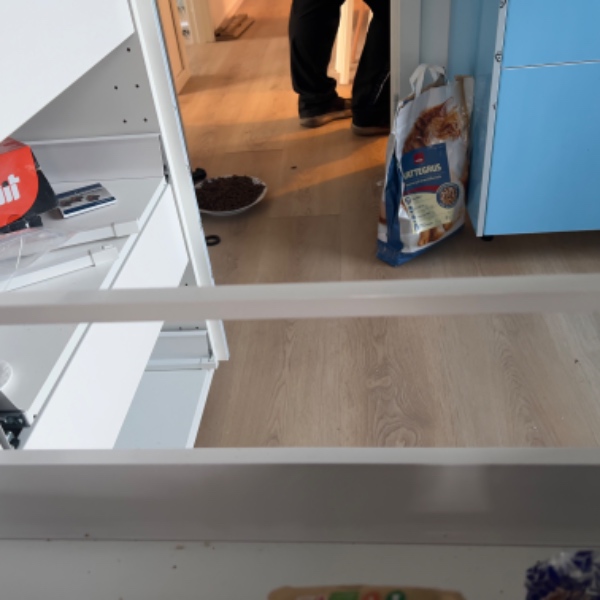 Glasindsatsee skuffer fra Ikea køkken mv