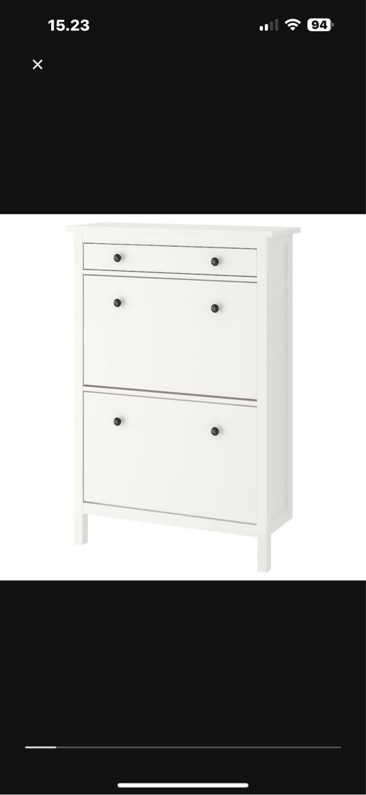 Jeg skal have samlet en kommode og et skoskab