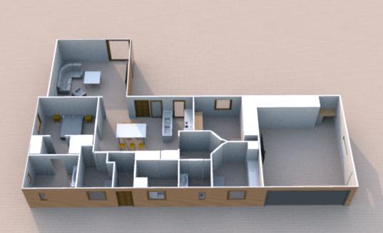 Slib og oliering af mahogni vinduer og døre