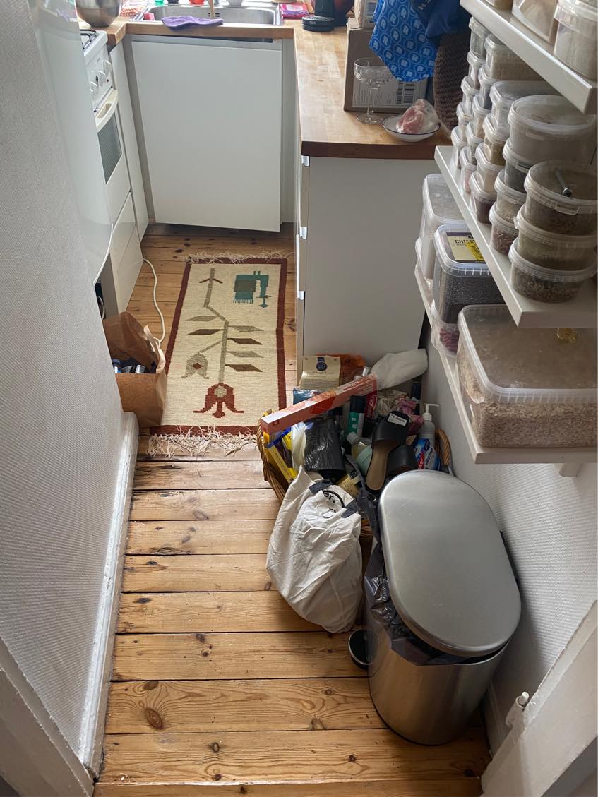 Nedtagning af køkken + bortskaffelse