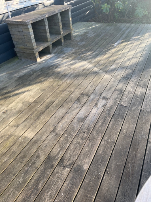 7x8 udendørs terrasse skal slibes!