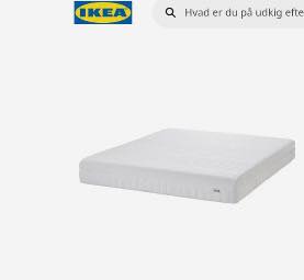 Flytte skummadras 140 x 200