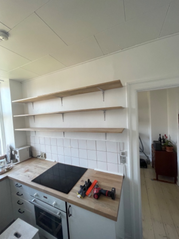 Montering af stikkontakt