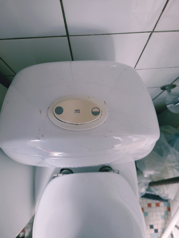 Montering toilet