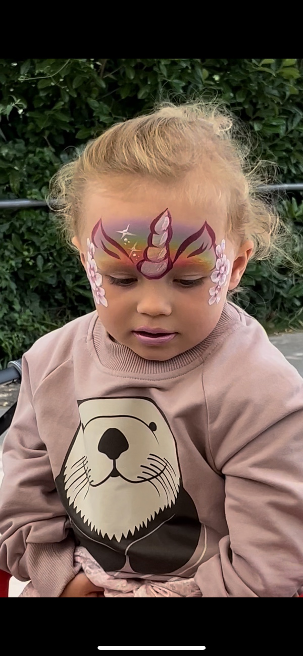 Ansigtsmaling 3 års fødselsdag
