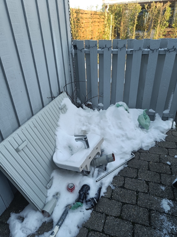 Afhentning af byggeaffald og andet storskrald