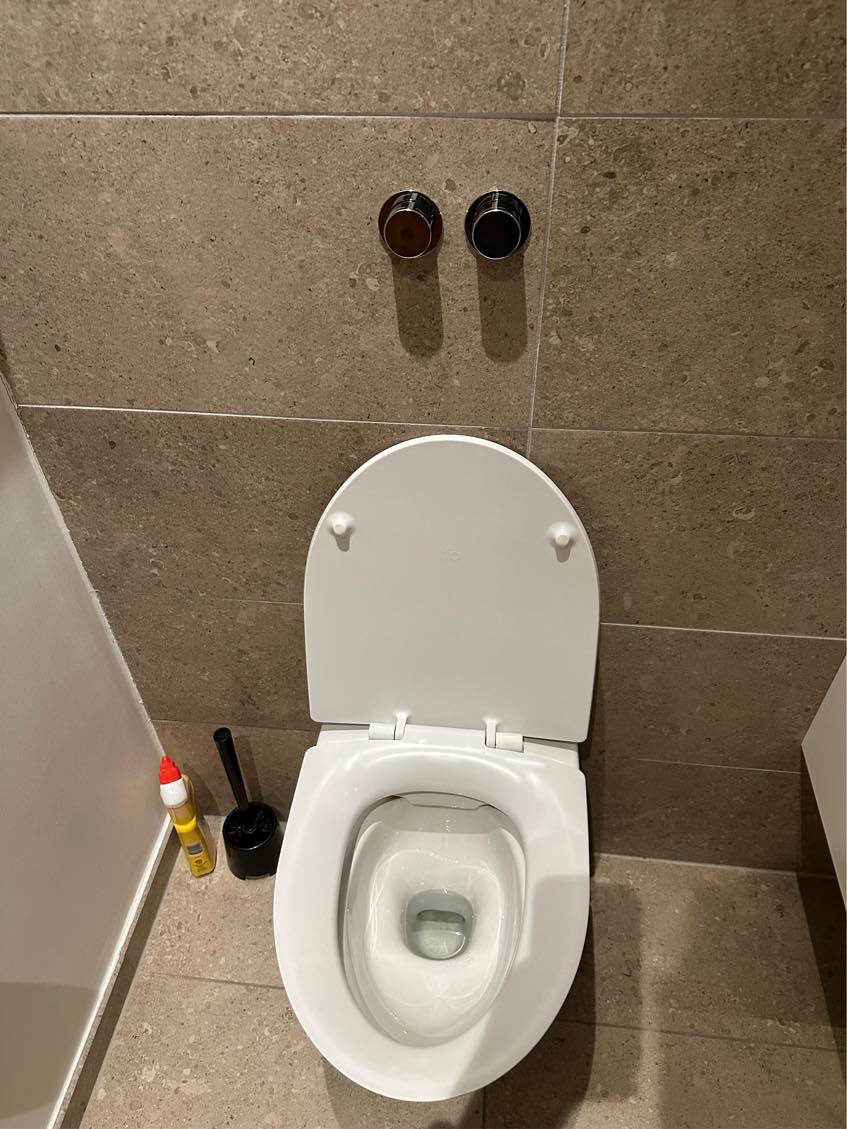 Løbende toilet