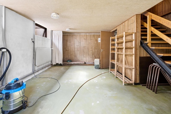 Fjernelse af asbestloft i kælder