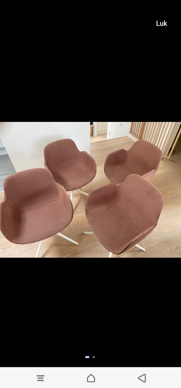 Skal havde hentet 4 spisebordsstole fra Espergærde til Amager de kan afhentes fra kl 16