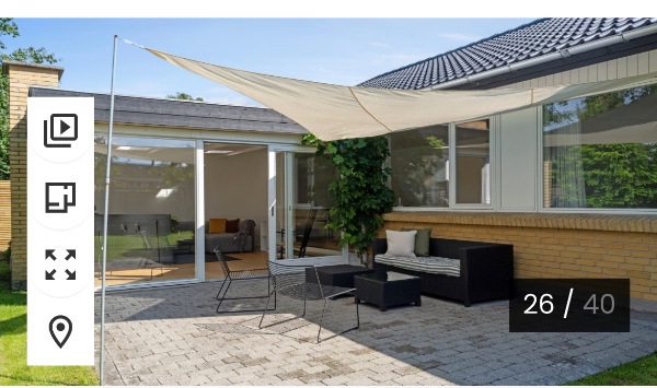 Pudsning af facade. 160 kvm hus i Karlslunde.