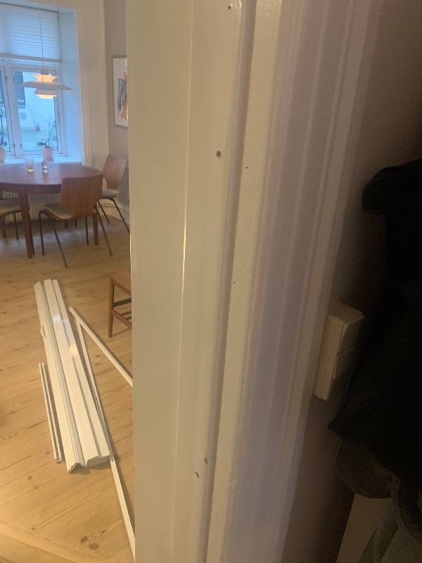 Indsættelse af dør