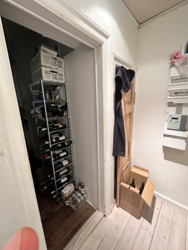 Slå væg ned og nyt køkken