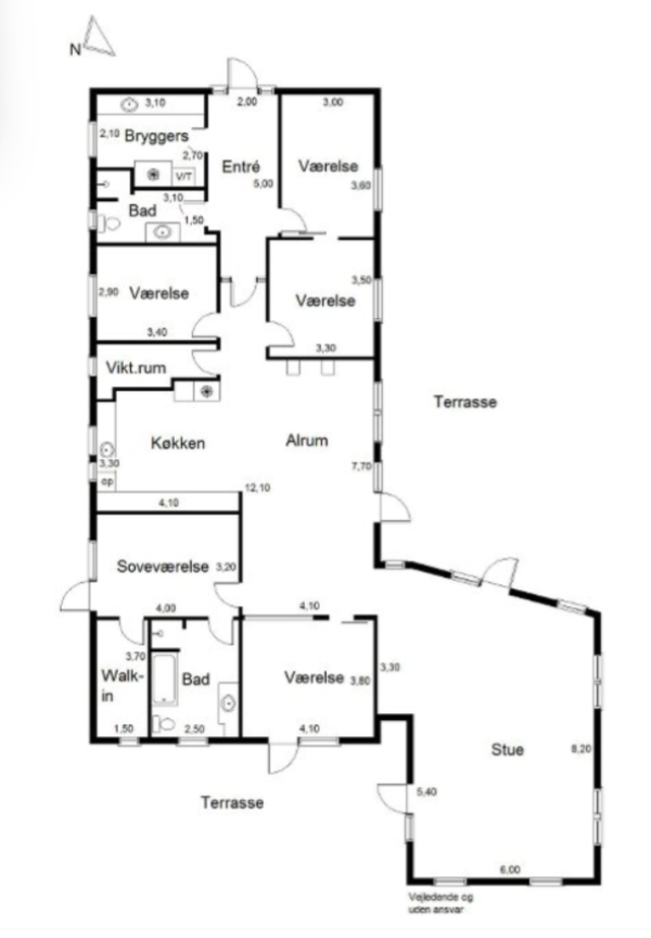 Malet et hus i Sunds på 239 kvm i uge 45.