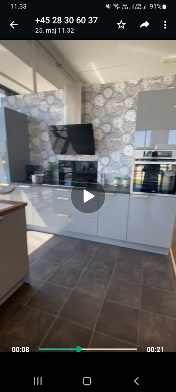 Tage et køkken ned i hillerød, samt fragte det til kbh