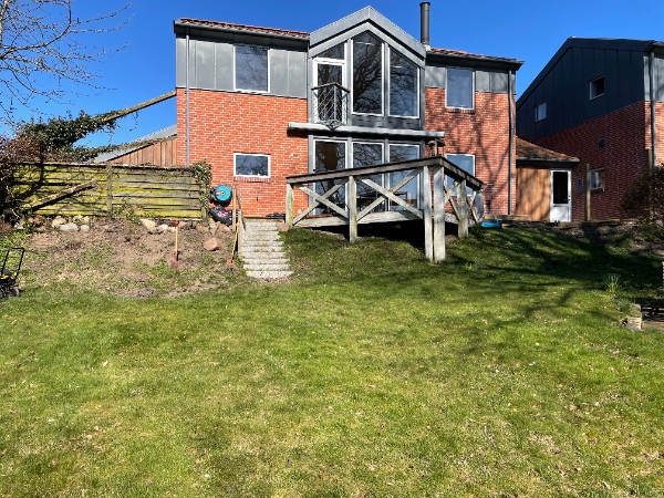 Genopbygning af terrasse