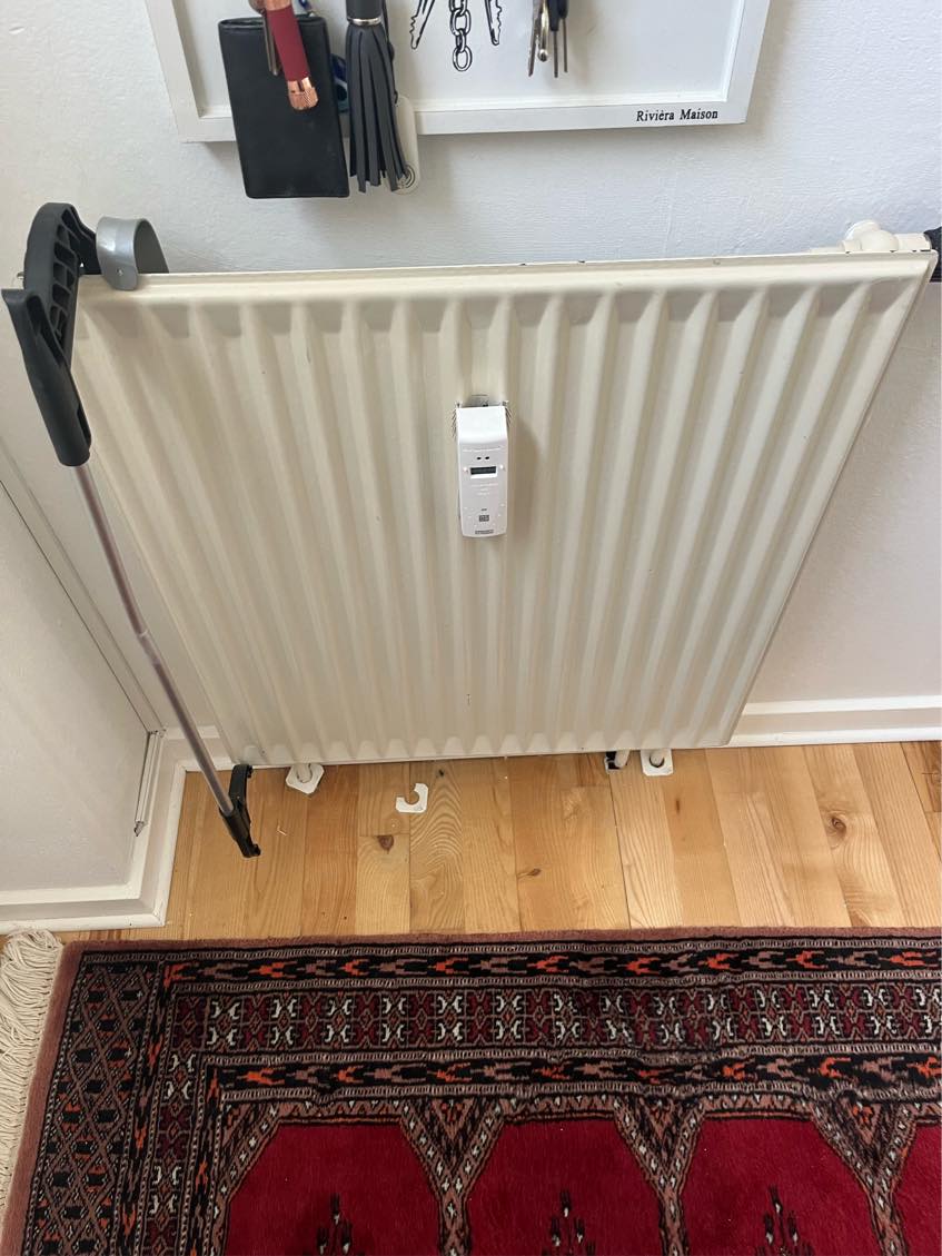 Malet 3 stk Radiatør ( Hvid )