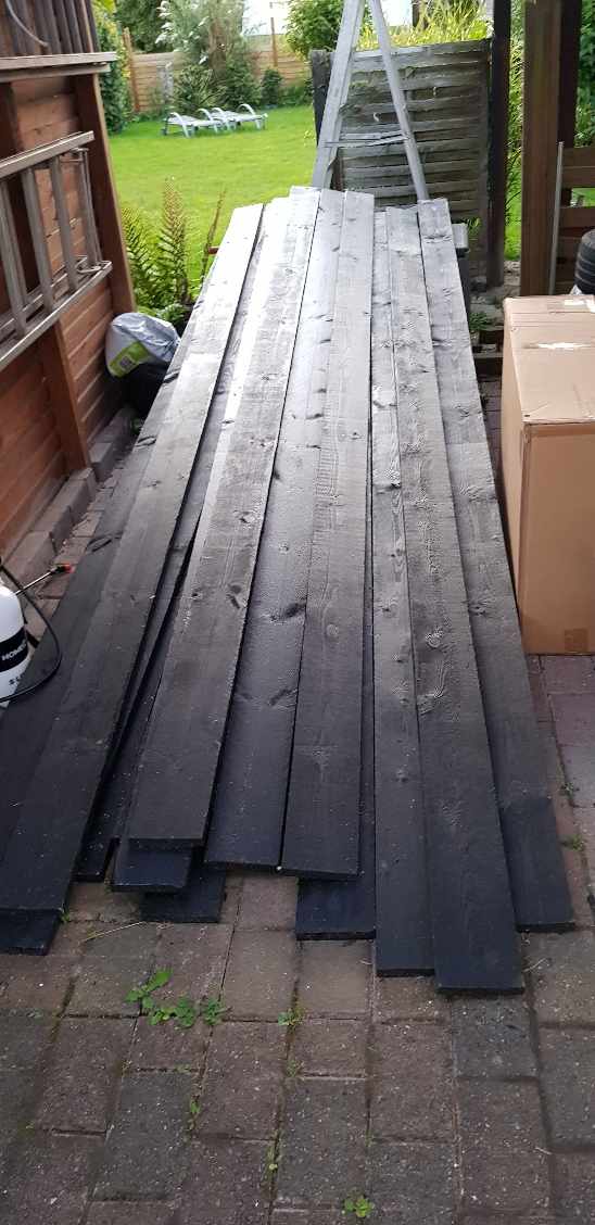 Udskiftning af træplader på endegavle