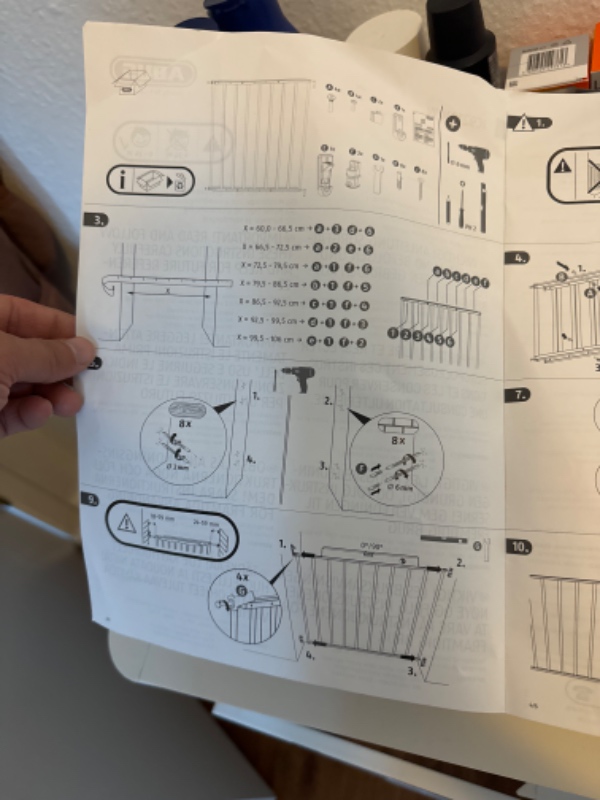 Skal have et trappegitter op som er købt i silvan