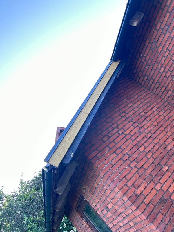 Maling af spær og udhæng