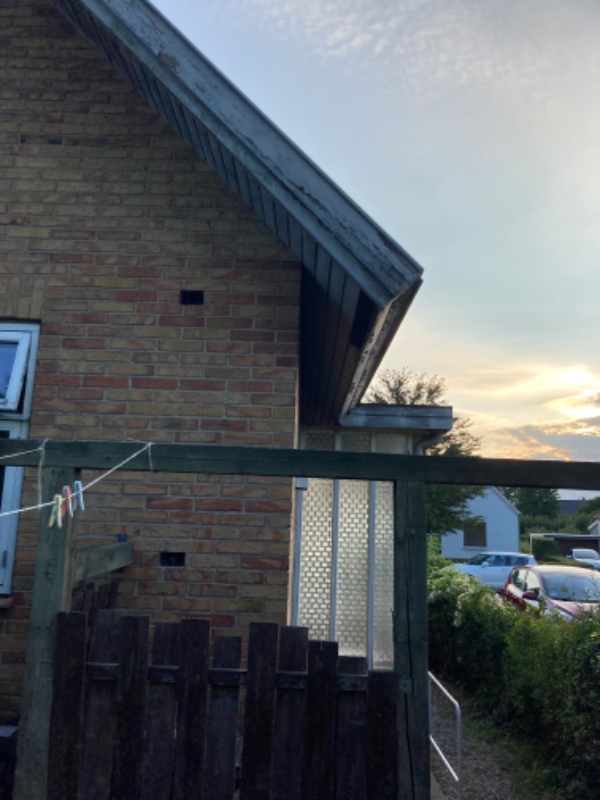 Reparation af tagudhæng