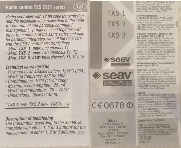 Hej, Vi skal skifte styrboksen på vores markise