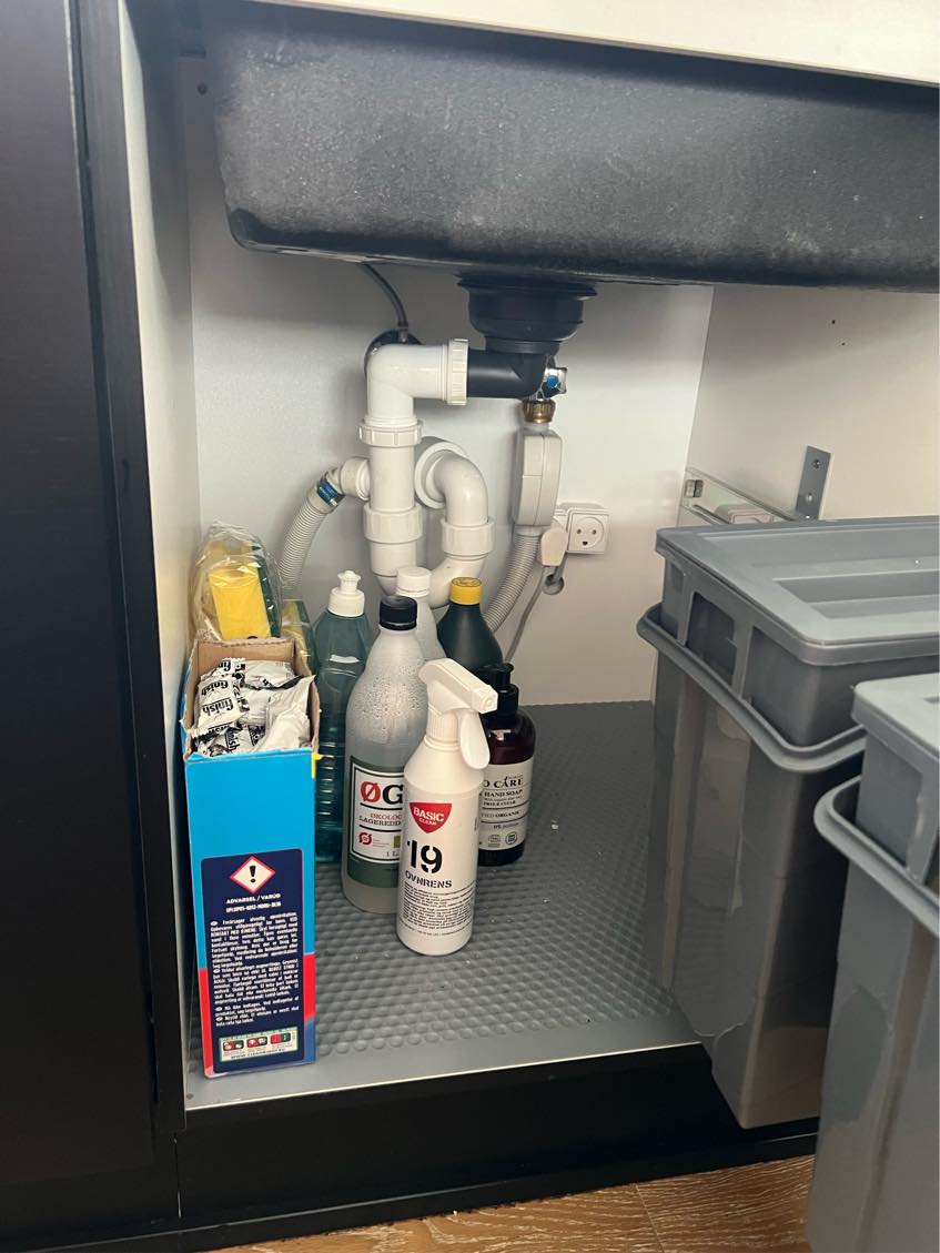 Installereret Quooker Pro3 + CUBE + Flex hane