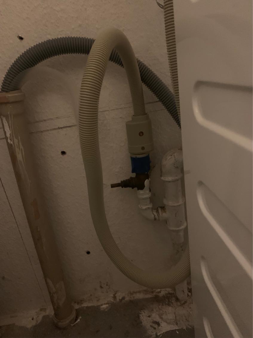 Afkoble vaskemaskine og tumbler