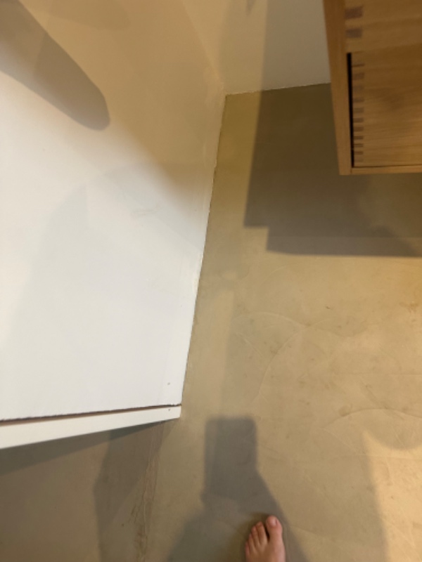 Fugning ved microcementgulv