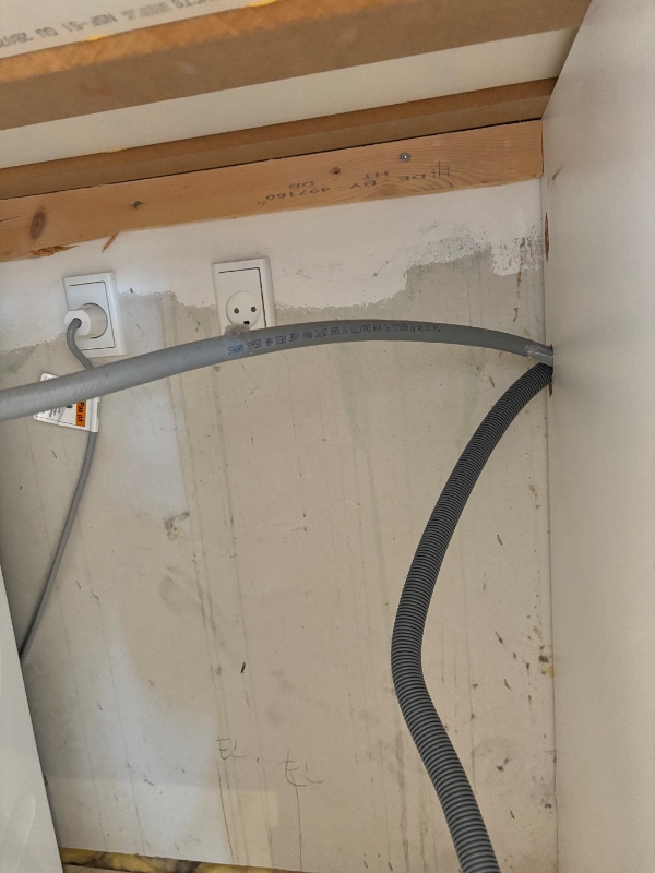 Installation af vaskemaskine