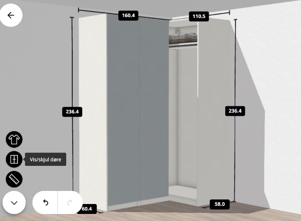 Samle IKEA Pax garderobeskab